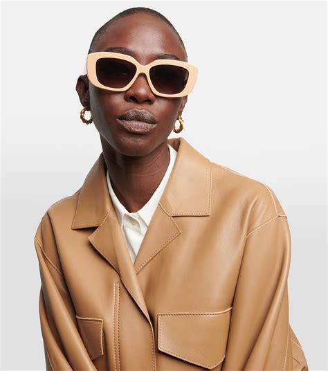 celine sonnenbrille.|celine beige sunglasses.